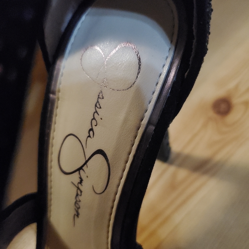 Jessica Simpson Women's Sparkle Heeled Sandals 👡 - Picture 13 of 13